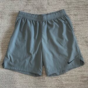Nike Gray Athletic Performance Shorts